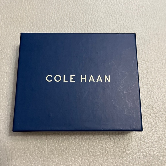 NWB - Cole Haan Men’s Leather Folding Wallet - Picture 9 of 11